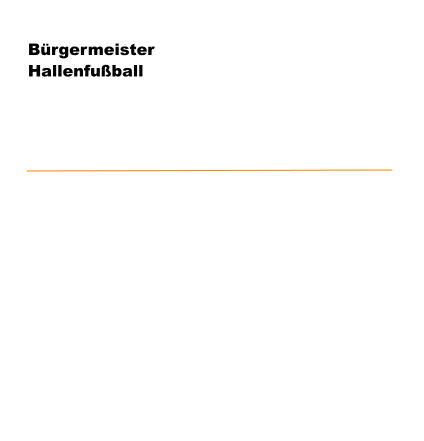 Brgermeister Hallenfuball