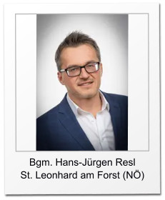 Bgm. Hans-Jrgen Resl St. Leonhard am Forst (N)