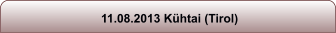 11.08.2013 Kühtai (Tirol)